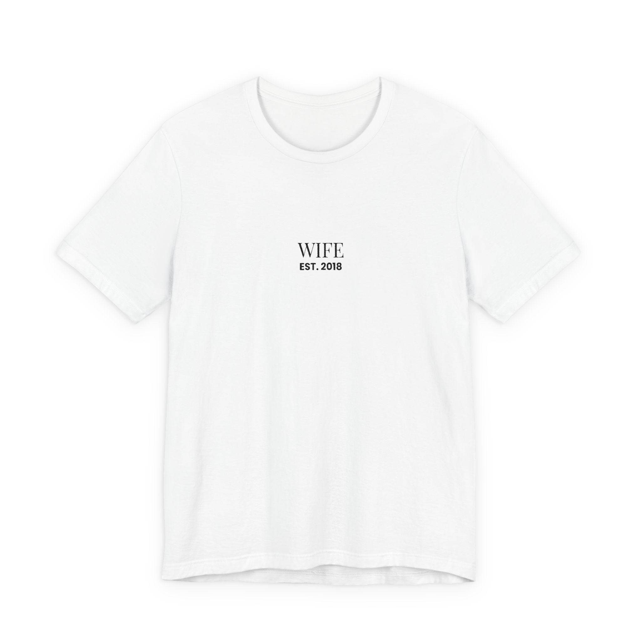 Wife Est. 2018 Tee