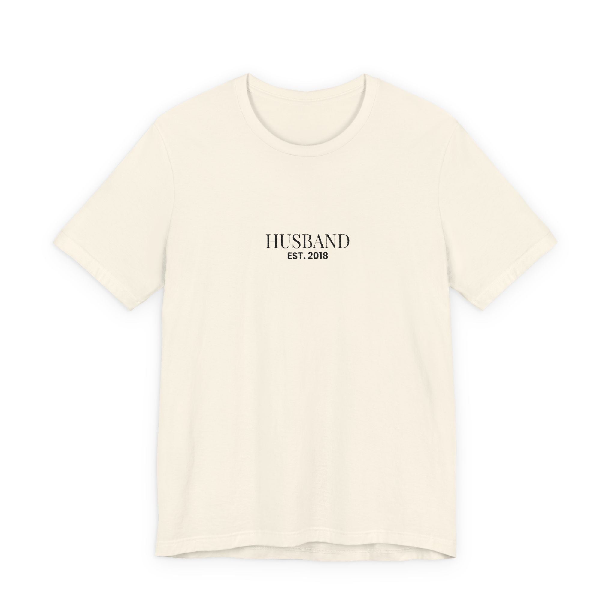 Husband Est. 2018 Tee