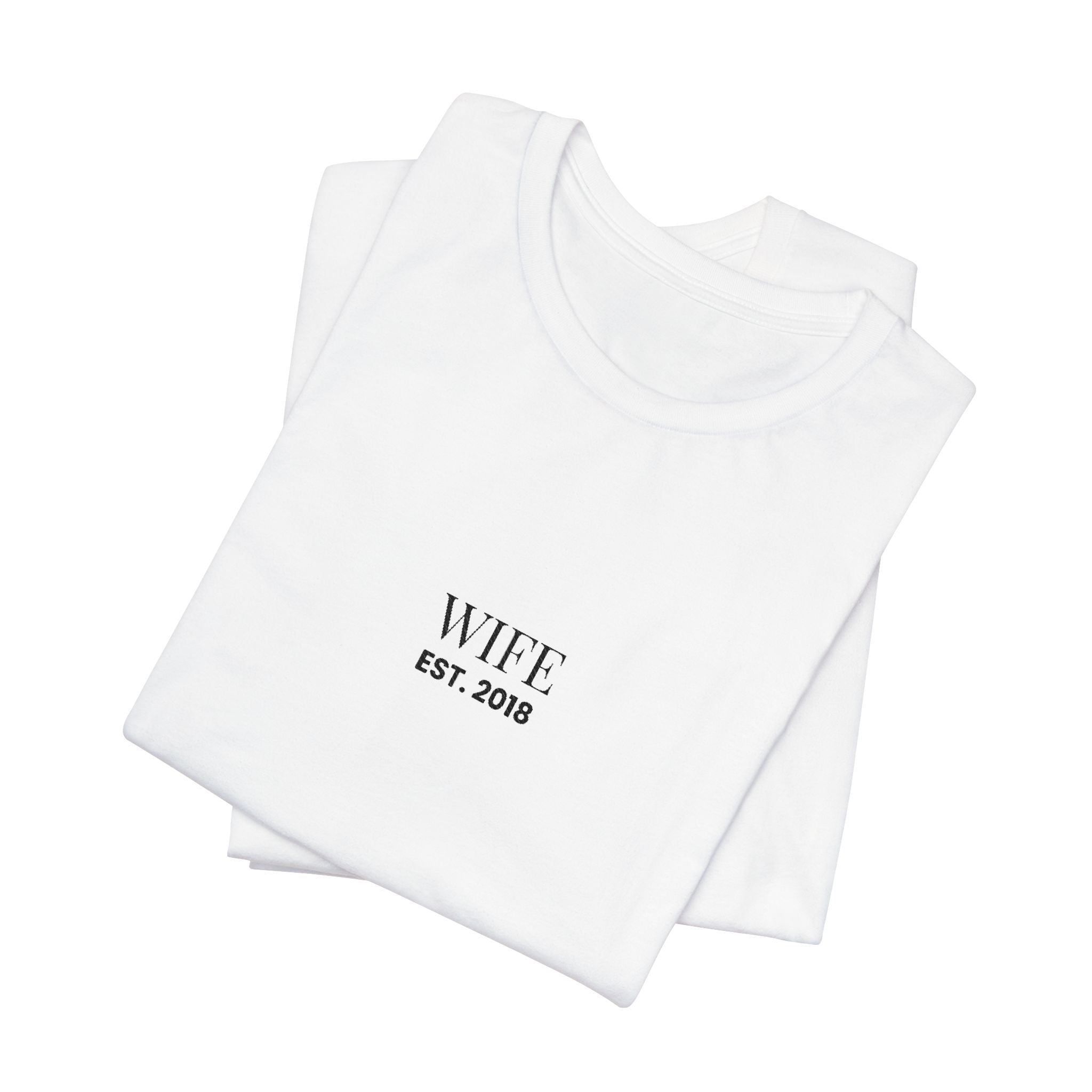 Wife Est. 2018 Tee